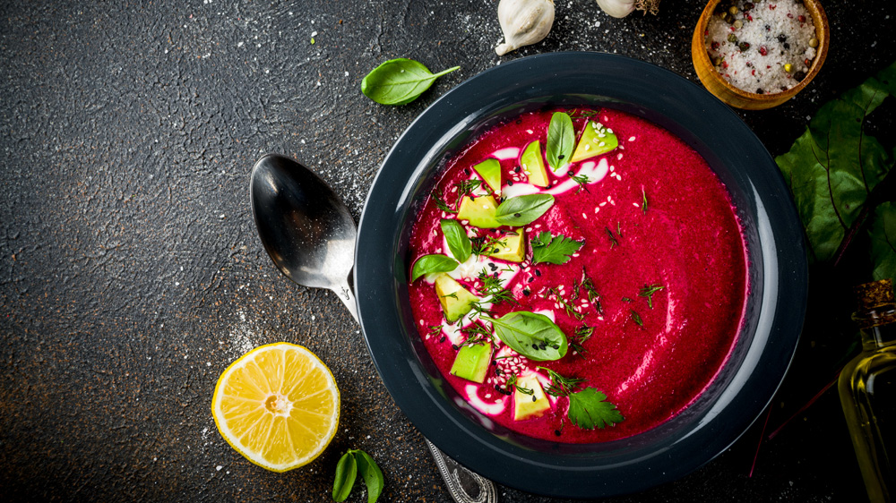 Rote-Bete-Suppe in 3 Varianten