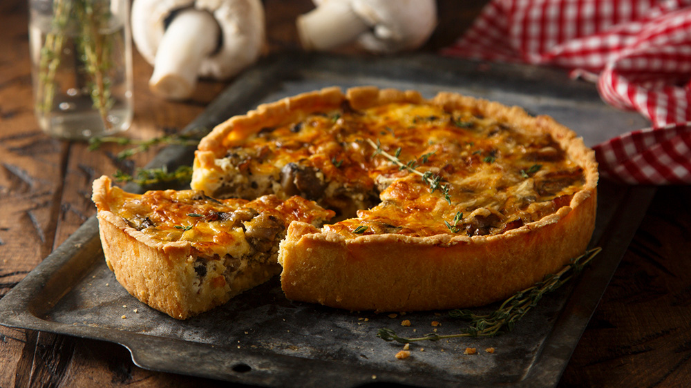 Quiche mit Hackfleisch und Pilzen | Herzhaft lecker • Koch-Mit