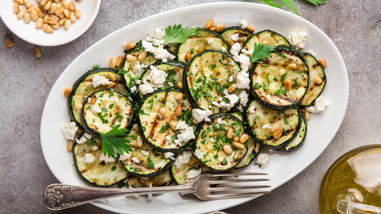 Gegrillte Zucchini 