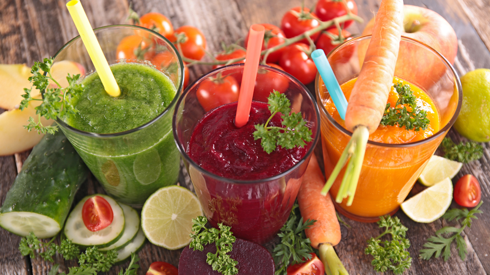 Bunt &amp; gesund - 5 Rezepte für Gemüse-Smoothies • Koch-Mit