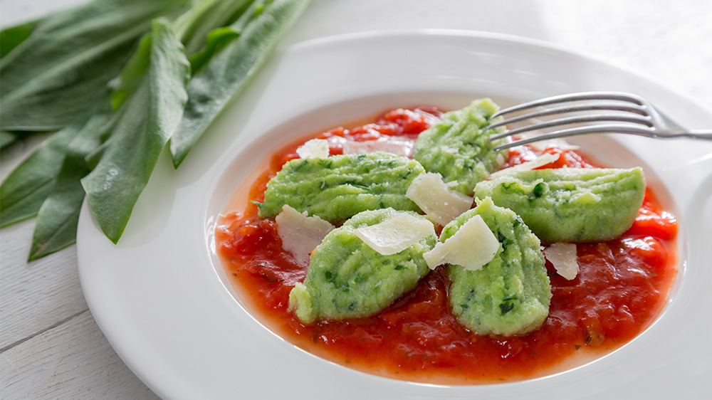 Italien auf dem Teller - Rezept für Bärlauch-Gnocchi • Koch-Mit