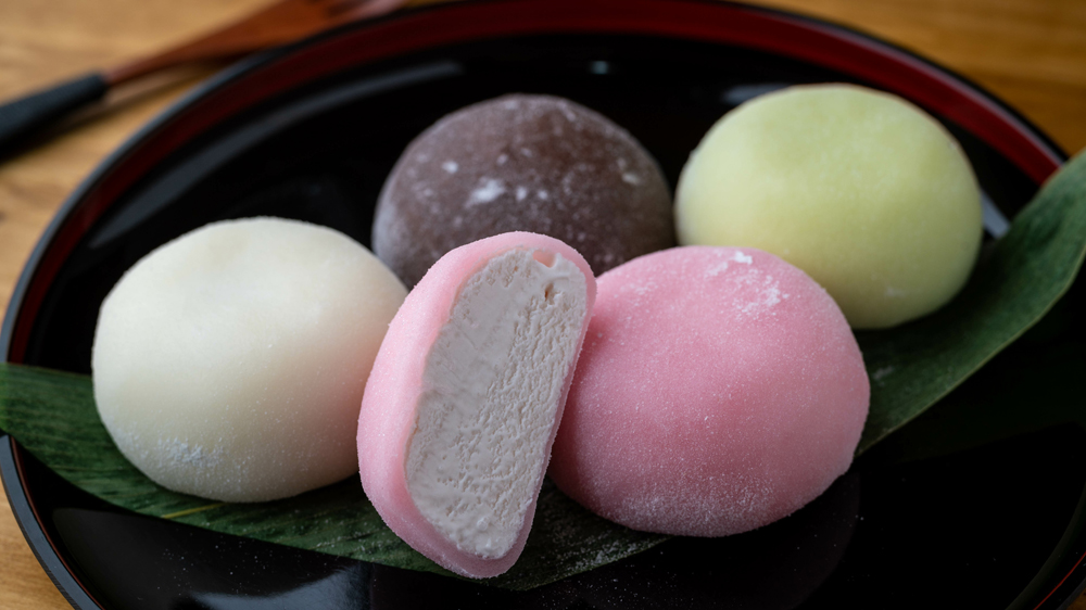 Trendiges Mochi-Eis