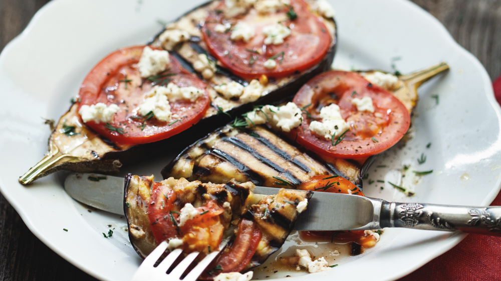 Gebacken: Aubergine im Ofen