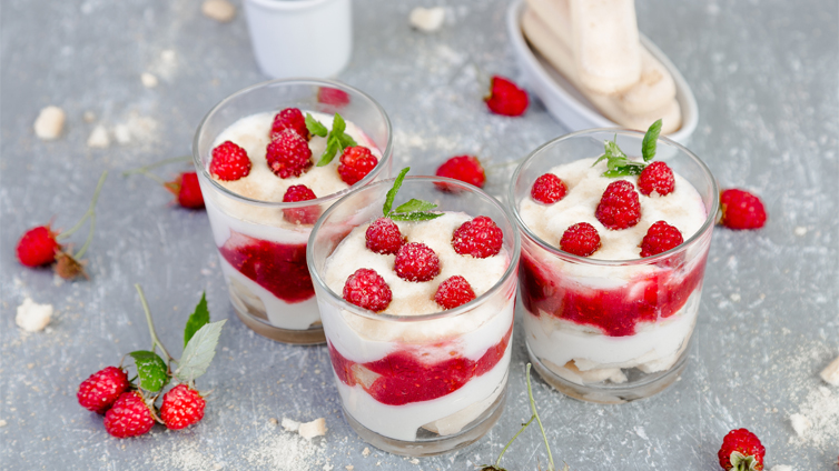 Sommerlicher Dessert-Traum - Rezept für Himbeer-Tiramisu • Koch-Mit