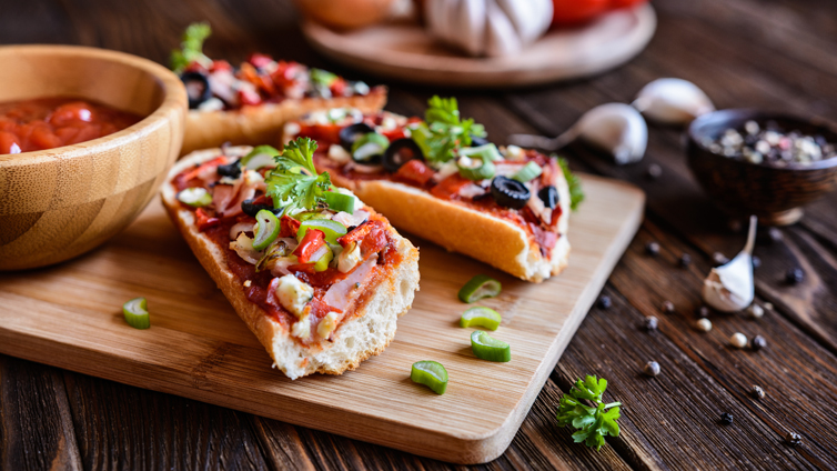 Pizza-Baguette