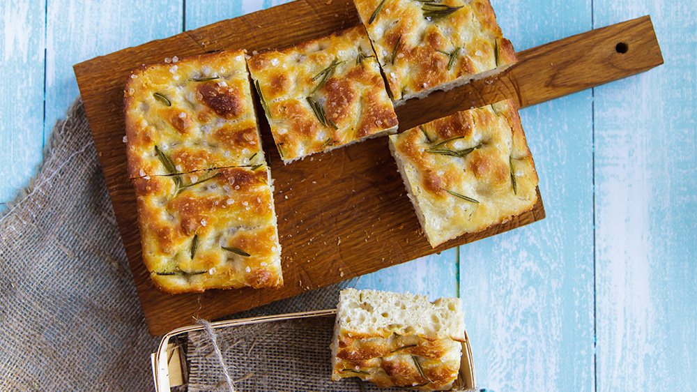 Focaccia mit Kartoffel