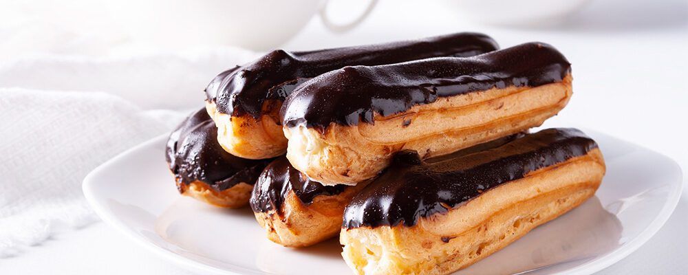 Klassische Eclairs