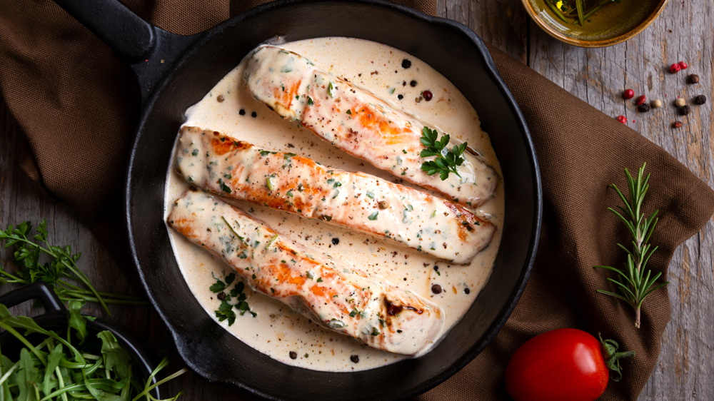 Lachs-Sahne-Gratin - Cremiger Genuss aus dem Ofen • Koch-Mit