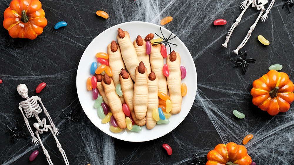 Halloween-Rezepte: Finger-Cookies