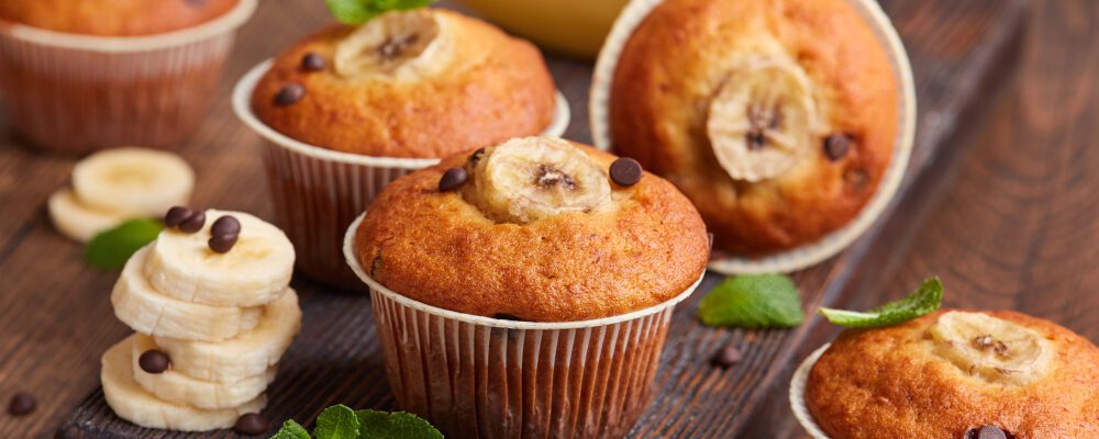 Bananen-Muffins