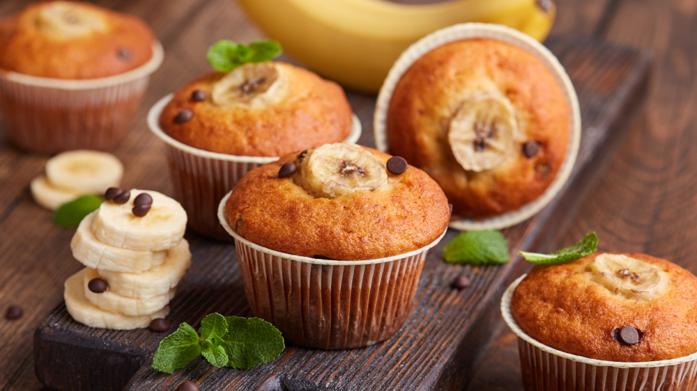 Bananen-Muffins