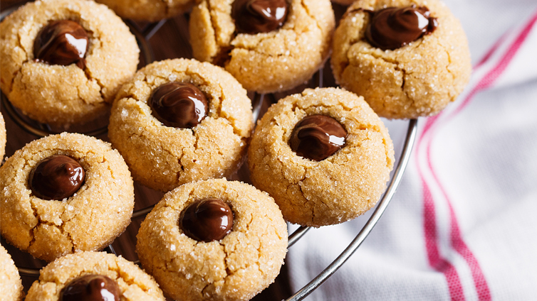 Nutella-Plätzchen - Kekse mit schokoladiger Füllung • Koch-Mit