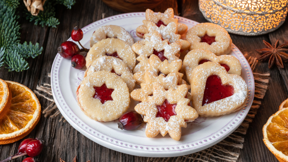 Spitzbuben Linzer Plätzchen