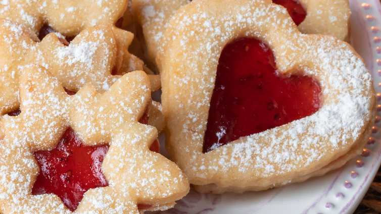 Spitzbuben Linzer Plätzchen