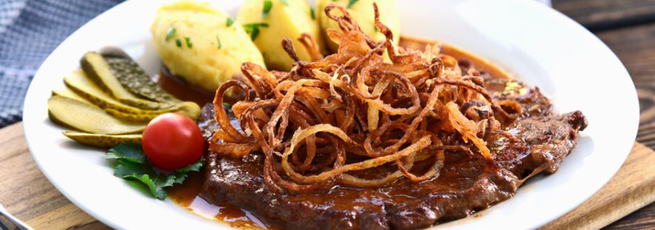 Zwiebelrostbraten