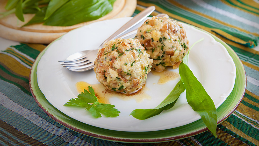 Bärlauch-Knödel