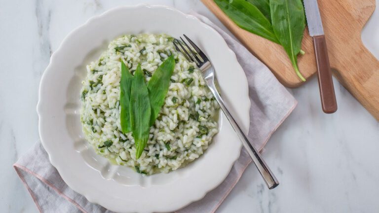 Bärlauch-Risotto