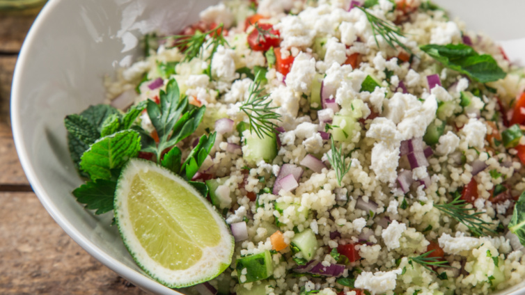 Couscous-Salat mit Feta - Herrlich frisch • Koch-Mit