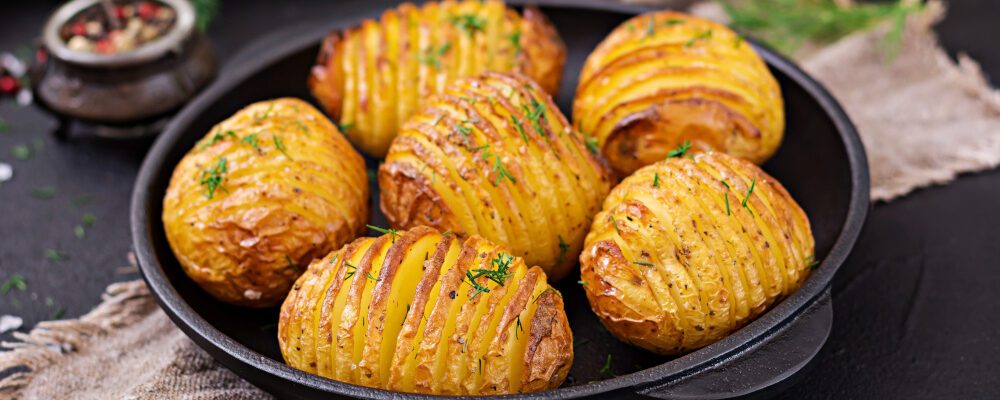 Hasselback-Kartoffeln 