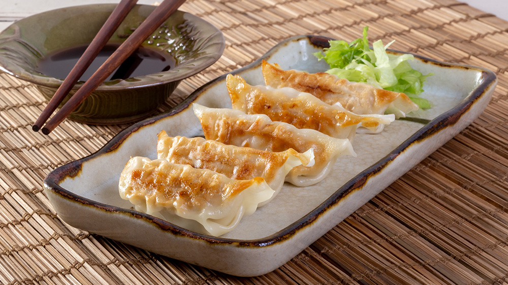 Gyoza mit Chinakohl-Füllung