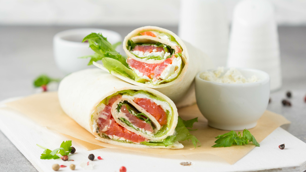 Einfache Wraps