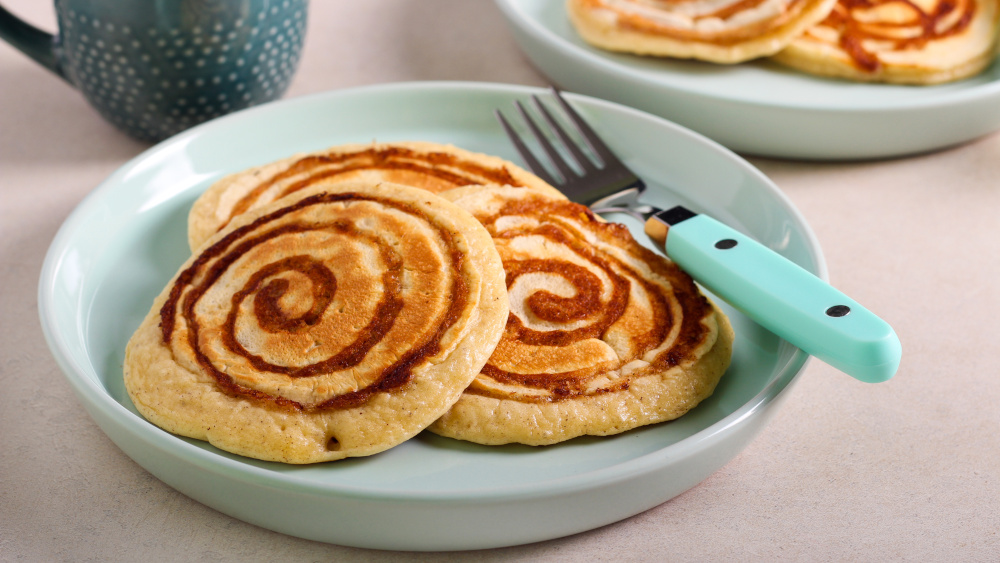 Zimtschnecken-Pancakes