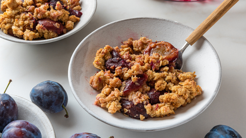 Zwetschgen-Crumble - Schnelles Rezept mit Streuseln • Koch-Mit