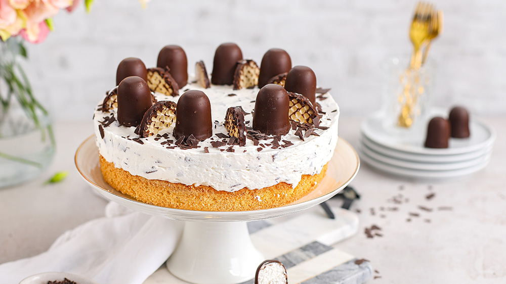 Schokokusstorte | Einfaches Rezept mit Quarkcreme • Koch-Mit