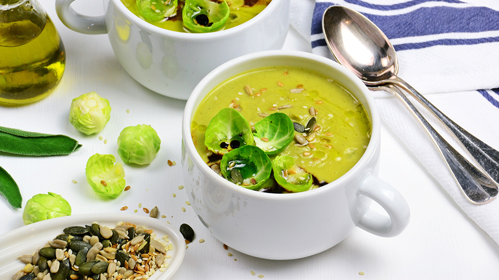 Rezept für Rosenkohlsuppe