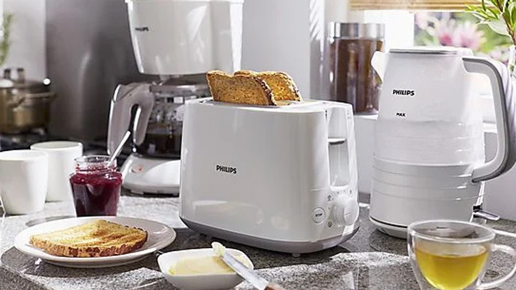 Toaster von Philips in der Küche