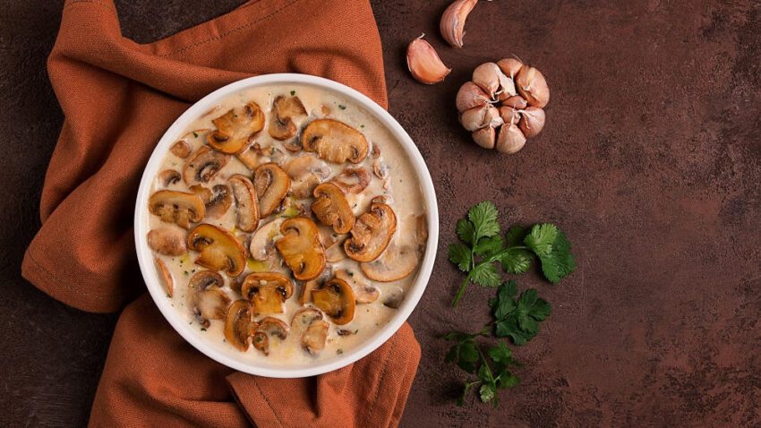 Champignon-Rahmsoße - Rezept für den Klassiker • Koch-Mit